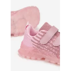 RÓŻOWE BUTY SPORTOWE Z DIODAMI W PODESZWIE ROZMIAR 22 II GATUNEK