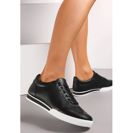 Czarne Sneakersy Rozmiar 39