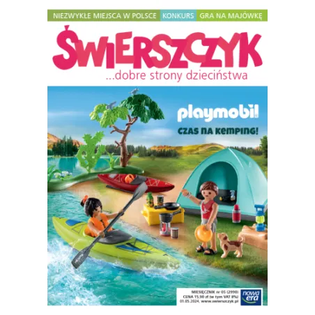 ŚWIERSZCZYK... DOBRE SGTRONY DZIECIŃSTWA CZAS NA KEMPING! MAJ 2024