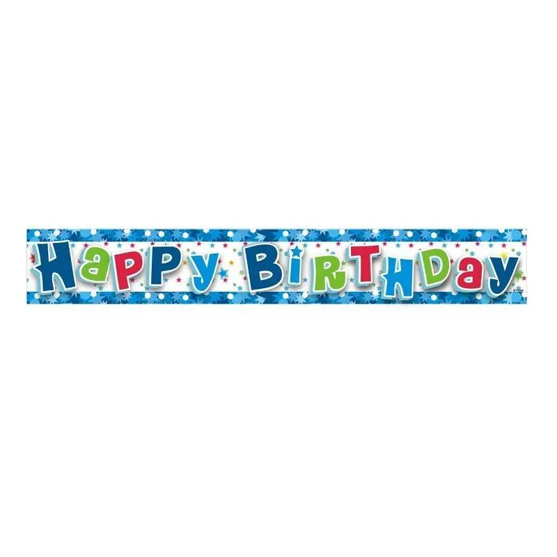NAPIS GIRLANDA HAPPY BIRTHDAY 180 CM