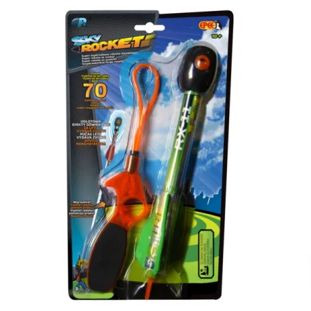 Sky Rocket Wyrzutnia Rakiety Z Efektami Dźwiękowymi 8+ Sky Rocket Wyrzutnia Rakiety Z Efektami Dźwiękowymi 8+