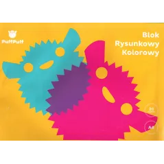 BLOK RYSUNKOWY BIAŁY 20 ARKUSZY A4 INTERDRUK