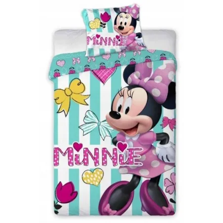 KOMPLET POŚCIELI DZIECIĘCEJ MYSZKA MINNIE 100 X 135 CM