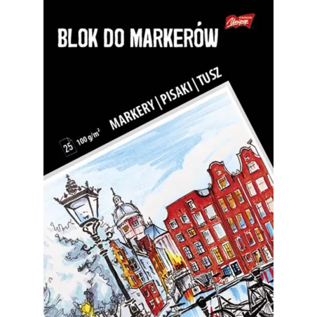 BLOK A4 DO MARKERÓW 25 KARTEK