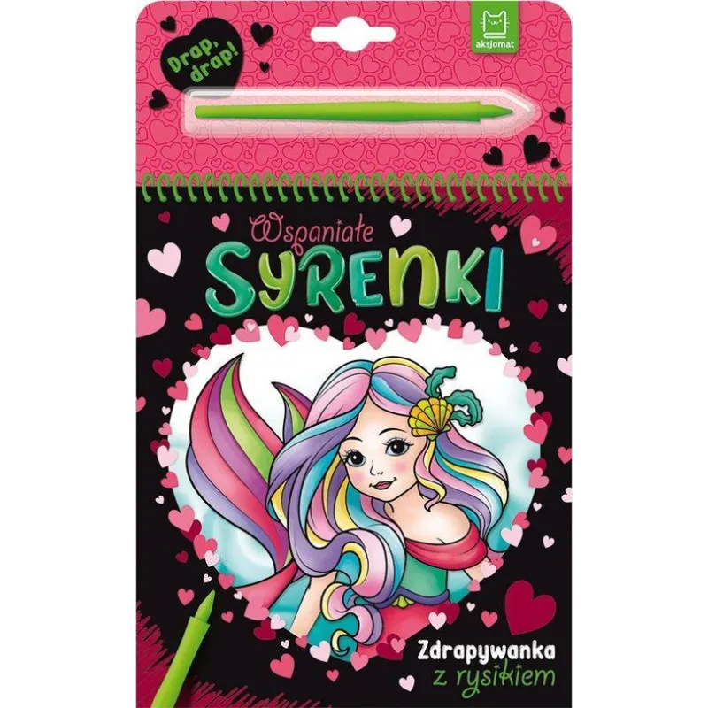 WSPANIAŁE SYRENKI. ZDRAPYWANKA Z RYSIKIEM