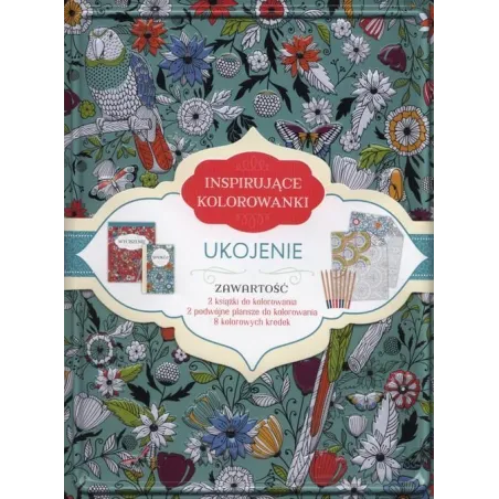 INSPIRUJĄCE KOLOROWANKI: UKOJENIE