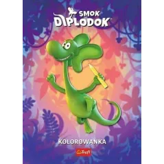 SMOK DIPLODOK. KOLOROWANKA