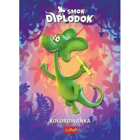 SMOK DIPLODOK. KOLOROWANKA