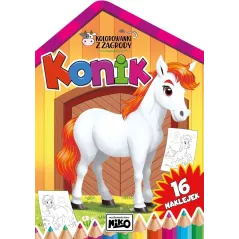 KONIK. KOLOROWANKI Z ZAGRODY