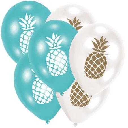 Balony Ananas 6 Sztuk