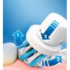 SZCZOTECZKA ELEKTRYCZNA ORAL-B VITALITY CROSS ACTION + PASTA BLEND-A-MED AIO KRATOS 75 ML