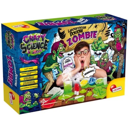 LABORATORIUM DOKTORA ZOMBIE CRAZY SCIENCE 8+ - Lisciani