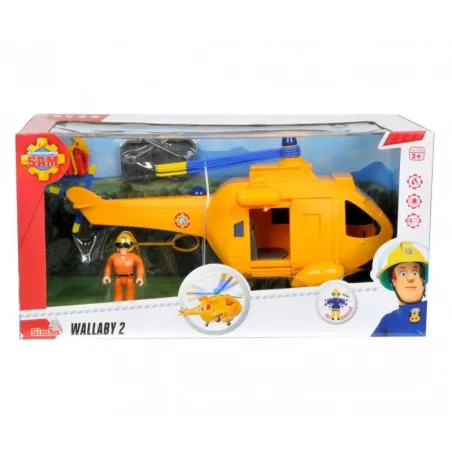Strażak Sam Helikopter Wallaby 2 Z Figurką 3+ Strażak Sam Helikopter Wallaby 2 Z Figurką 3+