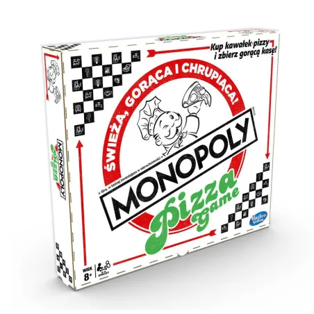 MONOPOLY PIZZA GRA PLANSZOWA 8+