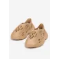 Ciemnobeżowe Wsuwane Sneakersy Z Lekkiej Pianki Z Wycięciami Rozmiar 37