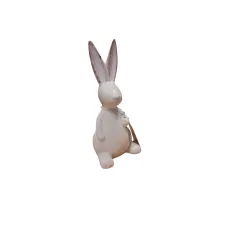 FIGURKA DEKORACYJNA KRÓLIK 15 CM