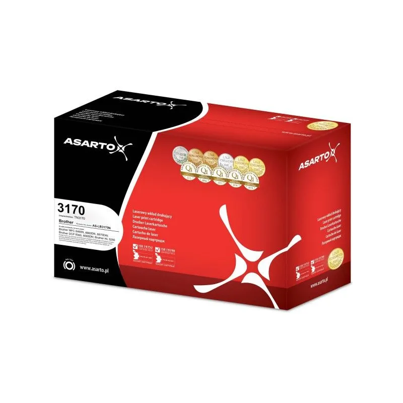 TONER CZARNY ZAMIENNIK BROTHER TN3170 HL5240/5270/MF - Asarto