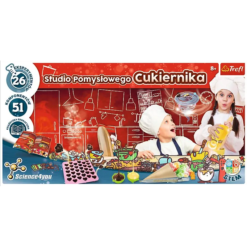STUDIO POMYSŁOWEGO CUKIERNIKA ZESTAW KREATWNY 8+