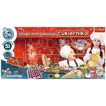 STUDIO POMYSŁOWEGO CUKIERNIKA ZESTAW KREATWNY 8+