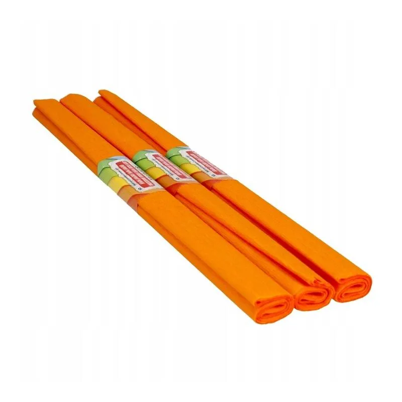 BIBUŁA MARSZCZONA POMARAŃCZOWA 50 X 200 CM STARPAK
