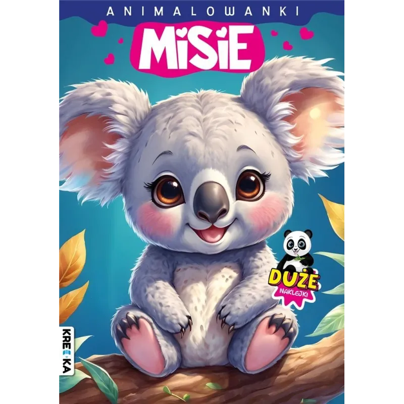 MISIE. ANIMALOWANKI Z NAKLEJKAMI