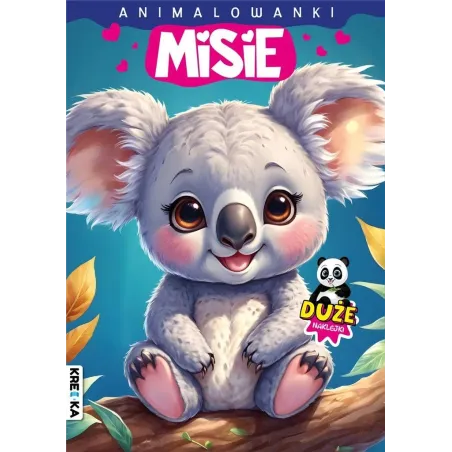 MISIE. ANIMALOWANKI Z NAKLEJKAMI
