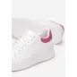 Sneakersy Z Kolorowym Zapiętkiem Na Platformie Biało-Fuksjowe Rozmiar 40 Ii Gatunek Sneakersy Z Kolorowym Zapiętkiem Na Platformie Biało-Fuksjowe Rozmiar 40 Ii Gatunek