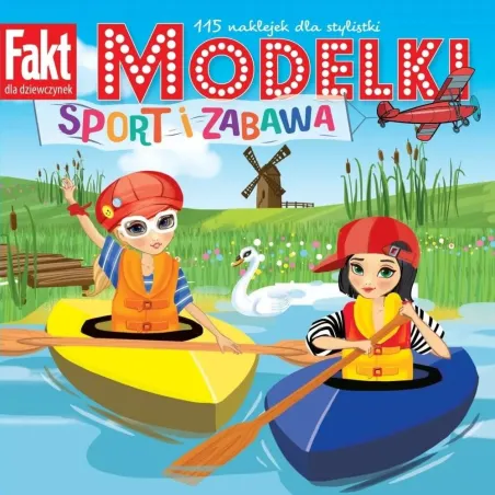 MODELKI. SPORT I ZABAWA. KSIĄŻECZKA Z NAKLEJKAMI