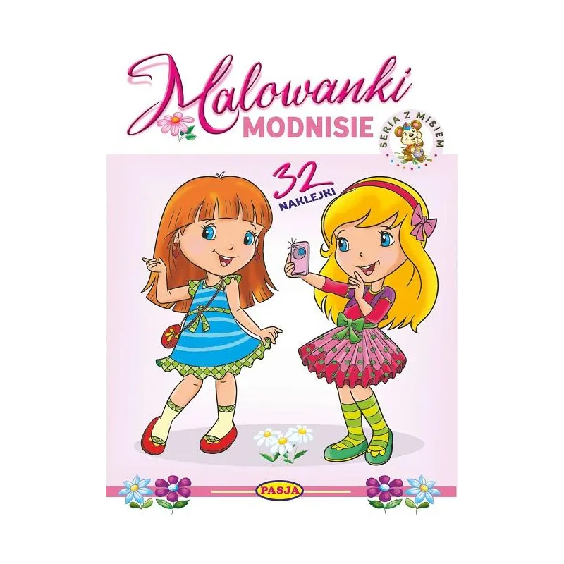 MODNISIE. MALOWANKI Z NAKLEJKAMI