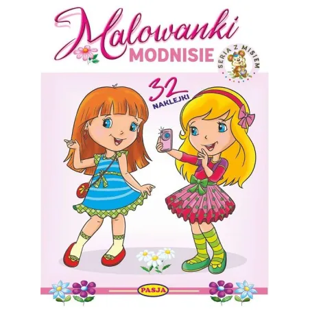 MODNISIE. MALOWANKI Z NAKLEJKAMI