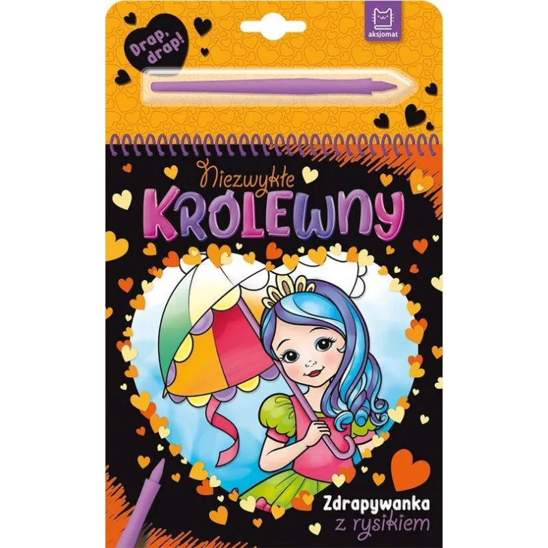 NIEZWYKŁE KRÓLEWNY. ZDRAPYWANKA Z RYSIKIEM