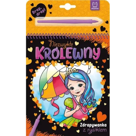 NIEZWYKŁE KRÓLEWNY. ZDRAPYWANKA Z RYSIKIEM