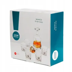 Zestaw Do Whisky Marco Karafka 0.75L + 6 Szklanek Altom