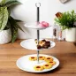Patera Porcelanowa 3-Poziomowa Na Ciastko Ciasto Owoce Desery Patera Porcelanowa 3-Poziomowa Na Ciastko Ciasto Owoce Desery
