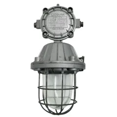 LAMPA PRZEMYSŁOWA Z REFLEKTOREM 125W OPRAWA PRZECIWWYBUCHOWA Z REFLEKTOREM OMP-125 SZARA IP54