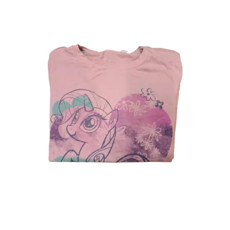 BLUZKA DZIEWCZĘCA Z DŁUGIM RĘKAWEM RÓŻOWA MY LITTLE PONY ROZMIAR 116 COOL CLUB