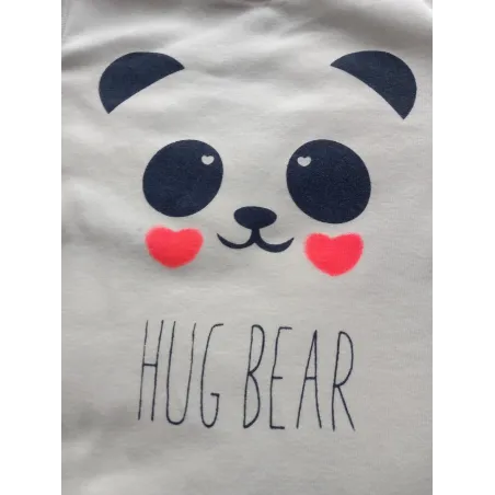 Bawełniana Koszulka Z Długim Rękawem Hug Bear 98Cm Cool Club