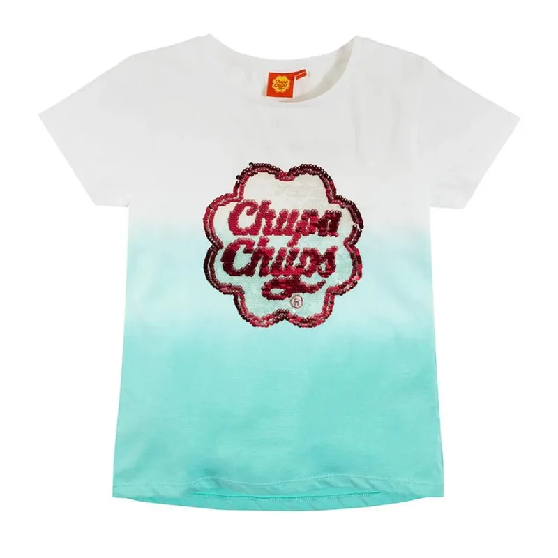 T-SHIRT DZIEWCZĘCY CEKINY CHUPA CHUPS 146 CM COOL CLUB