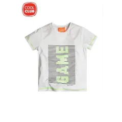 T-SHIRT CHŁOPIĘCY BIAŁY GAME 152 CM COOL CLUB