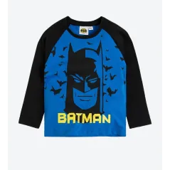 BLUZKA CHŁOPIĘCA Z DŁUGIM RĘKAWEM BATMAN 110 CM COOL CLUB