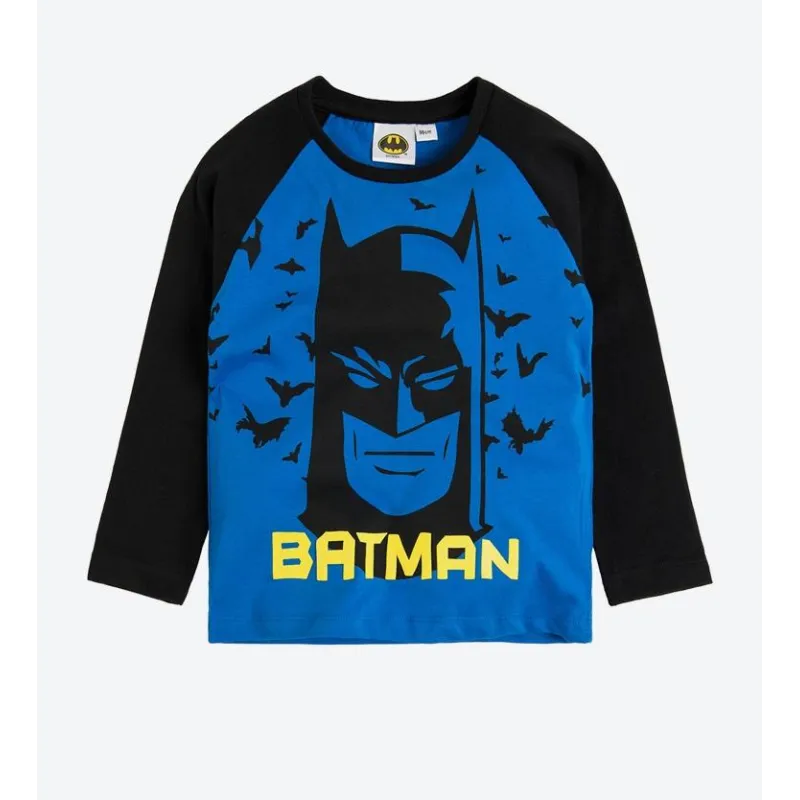 BLUZKA CHŁOPIĘCA Z DŁUGIM RĘKAWEM BATMAN 110 CM COOL CLUB