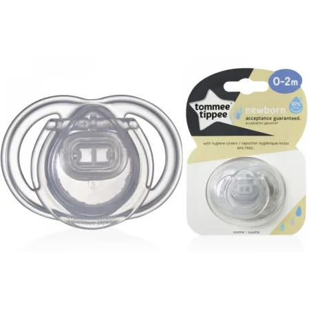 Smoczek Silikonowy Tommee Tippe 0-2M+ Smoczek Silikonowy Tommee Tippe 0-2M+