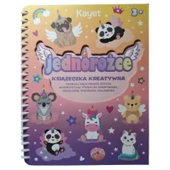 KSIĄŻECZKA KREATYWNA JEDNOROŻEC KAYET 3+