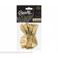 Balony Beauty Charm Złote 5 Szt.