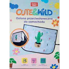 OSŁONA PRZECIWSŁONECZNA DO SAMOCHODU NA MAGNES