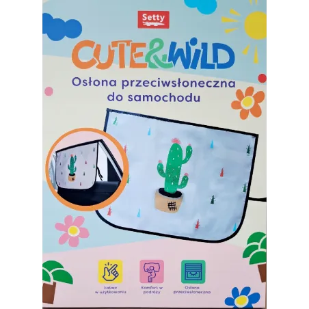OSŁONA PRZECIWSŁONECZNA DO SAMOCHODU NA MAGNES