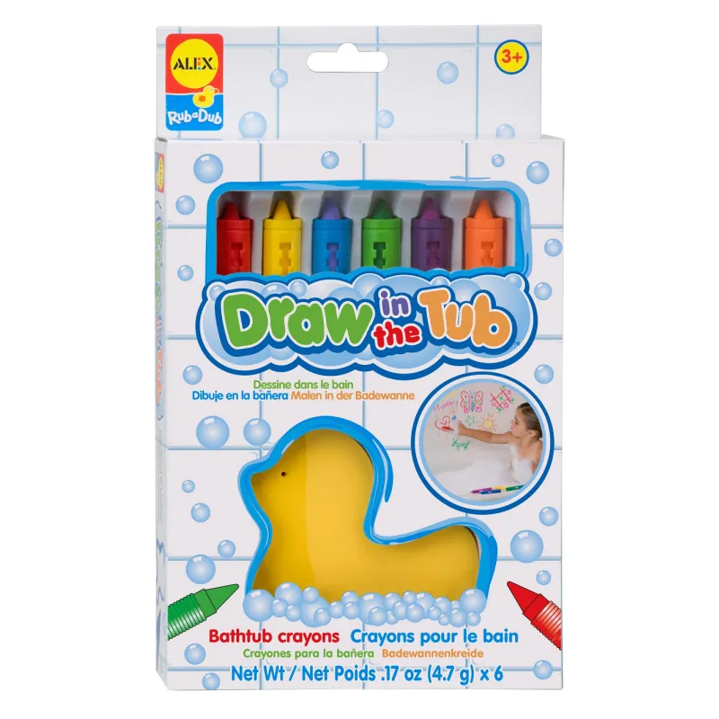KREDKI DO KĄPIELI 6 KOLORÓW + GĄBKA 2+