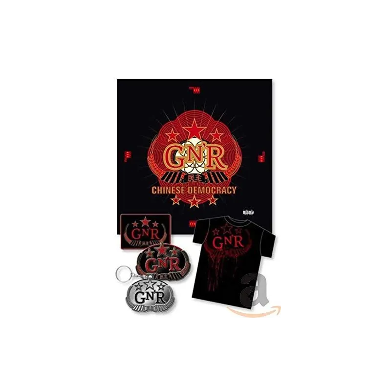 GUNS N ROSES: CHINESE DEMOCRACY DELUXE BOX CD + T-SHIRT - Universal Music Polska