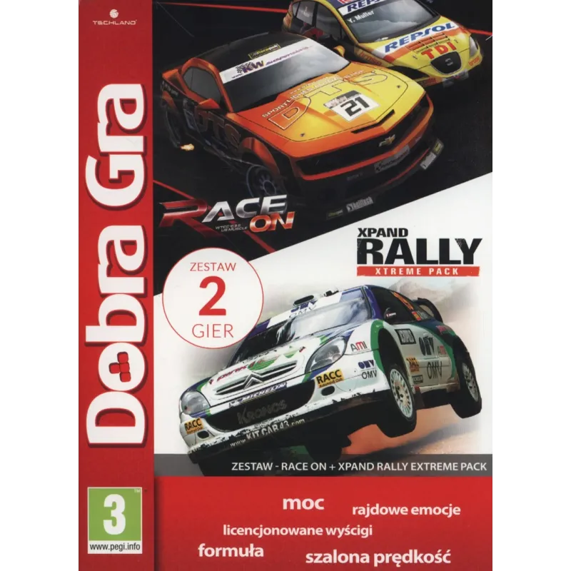 RACE ON+XPAND RALLY EXTREME PACK PC