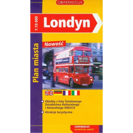 Londyn. Plan Miasta 1:10 000 Londyn. Plan Miasta 1:10 000